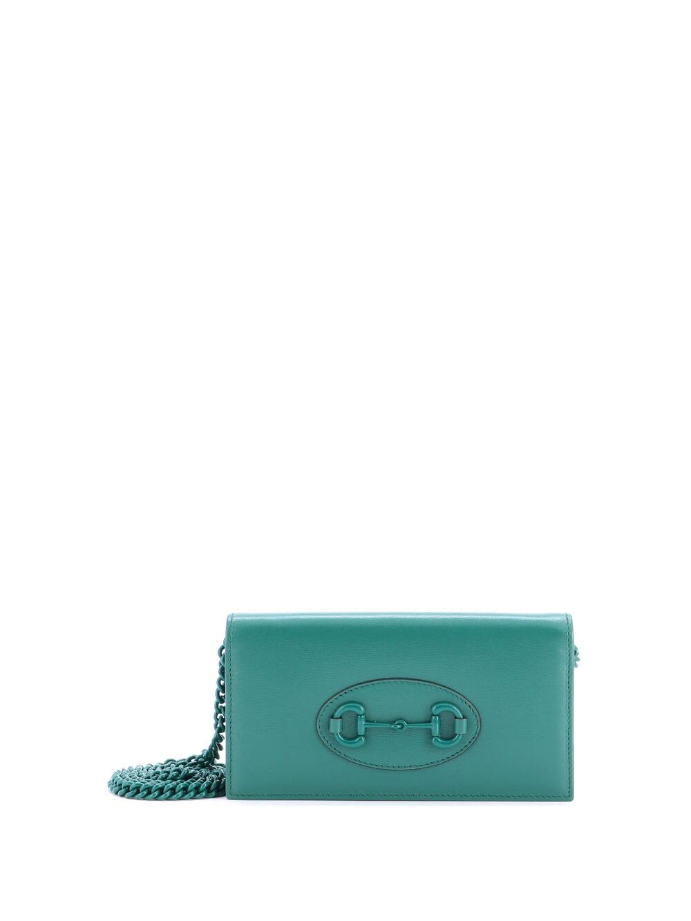 Gucci Horsebit Chain Wallet Leather #193576G97B